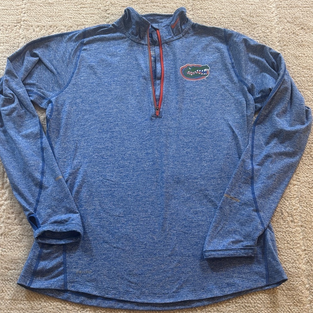 Nike Blue university of Florida Long Sleeve Women's Top